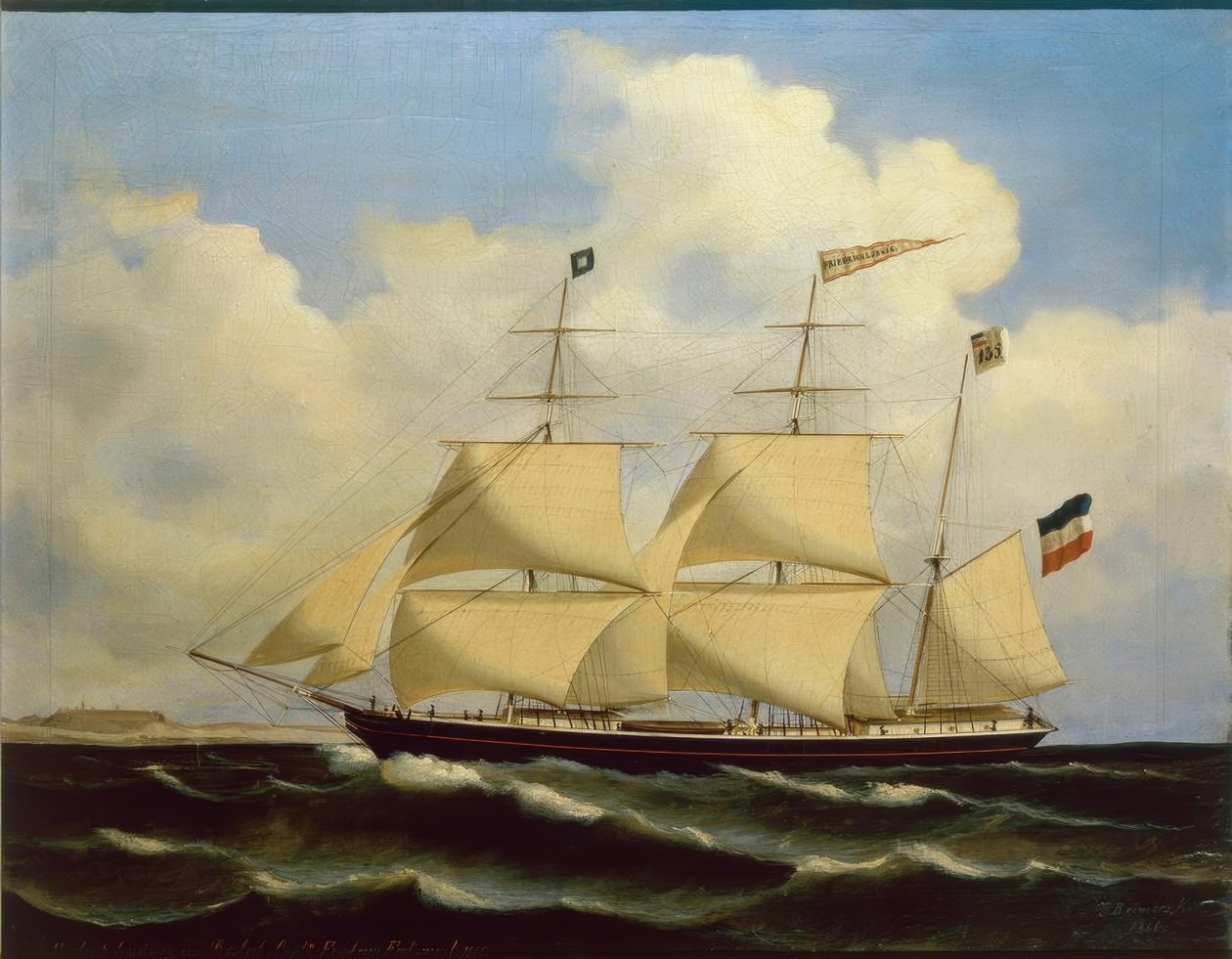 Friedrich Ludwig Rostockból. alkotó: Friedrich Fretwurst