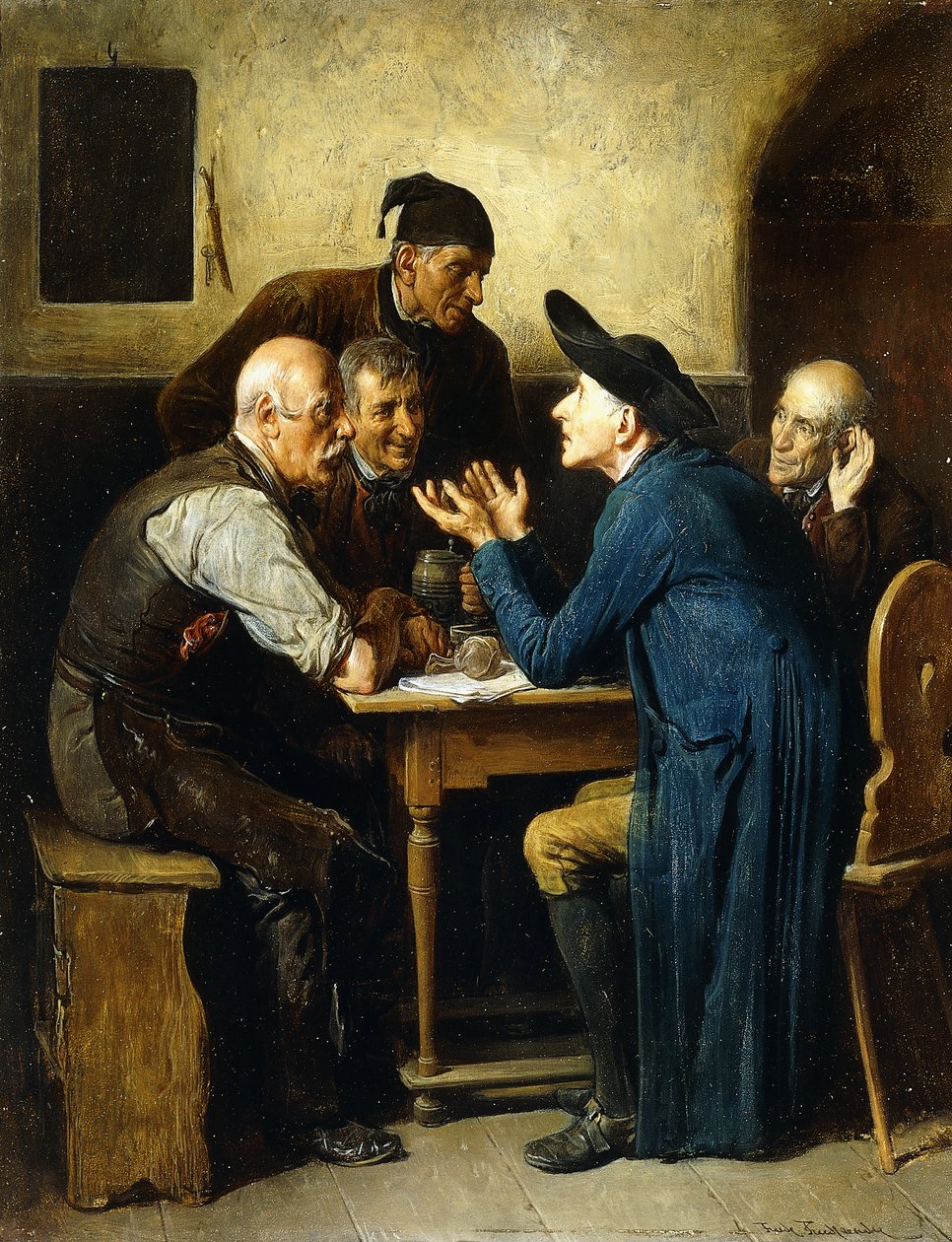 Beszélő politika, alkotó: Friedrich Friedlander