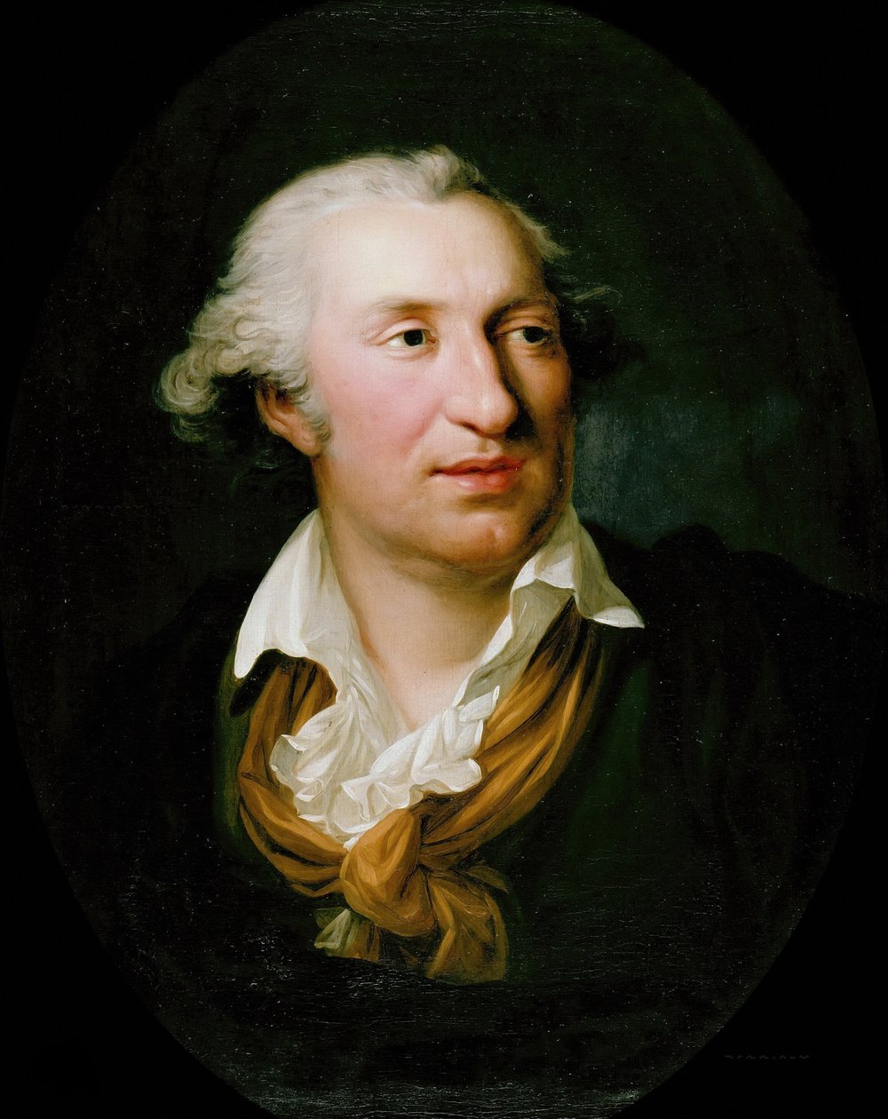 Johann Gottfried Schadow portréja 1764-1850, 1795. alkotó: Friedrich Georg Weitsch