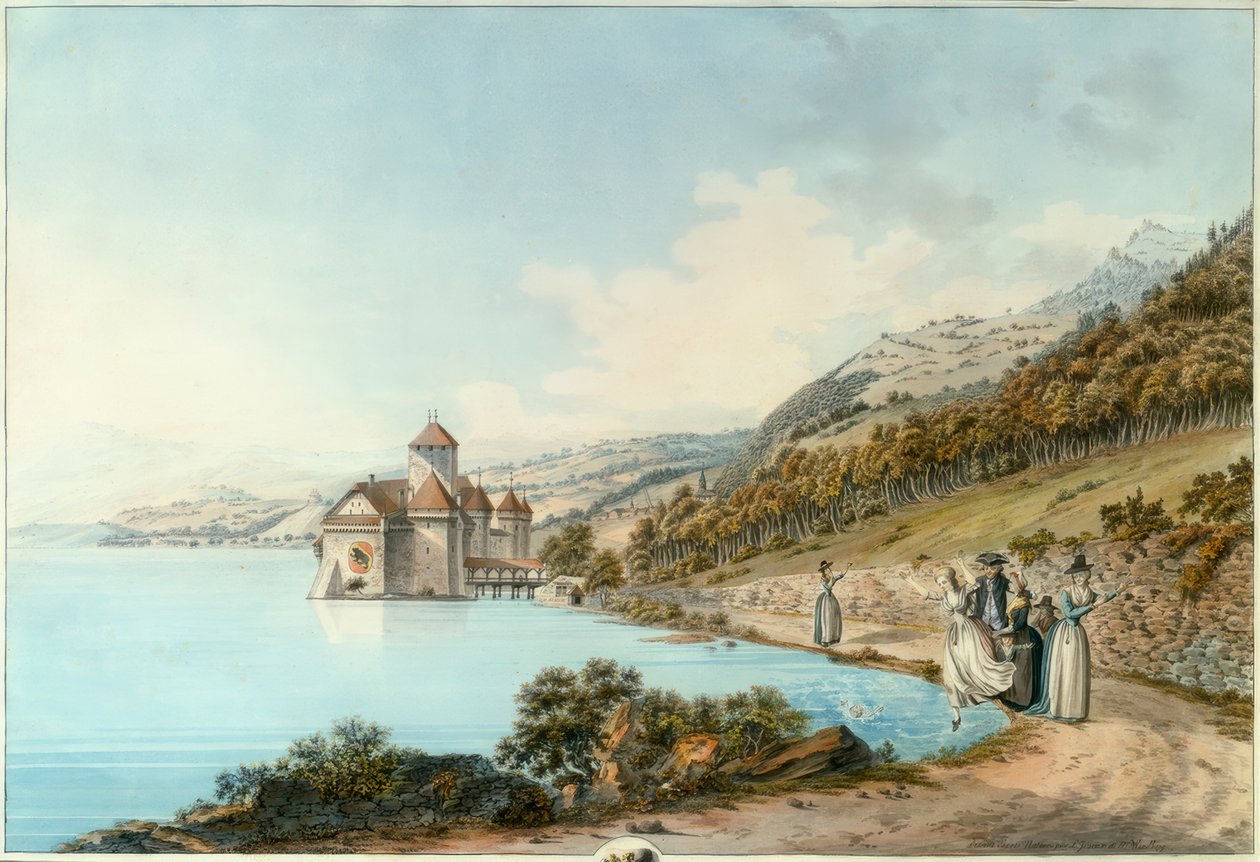 Chillon kastély alkotó: Friedrich Georg Wexelberg