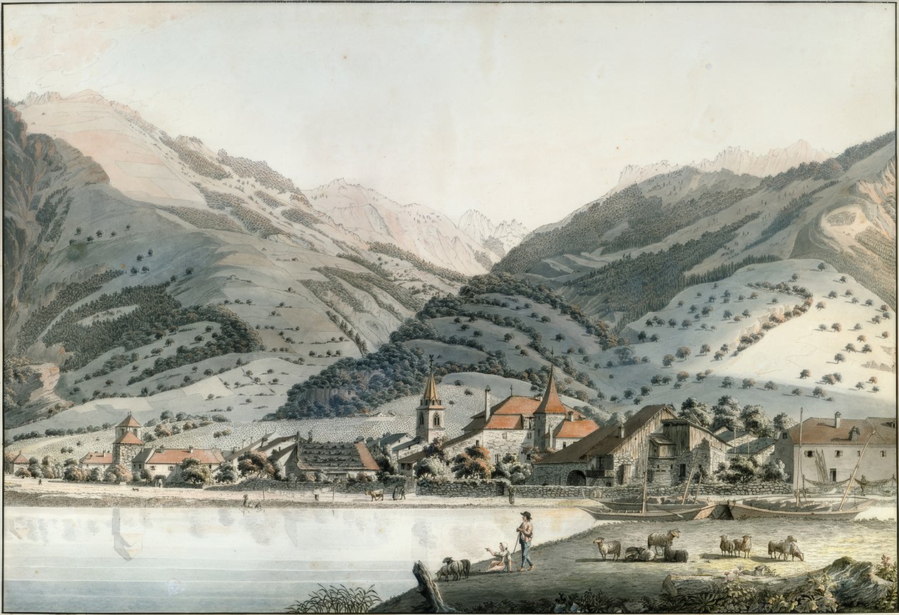Villeneuve városa alkotó: Friedrich Georg Wexelberg
