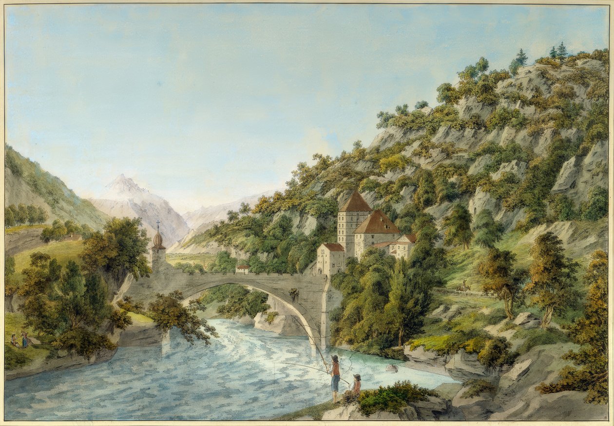 Saint-Maurice híd alkotó: Friedrich Georg Wexelberg