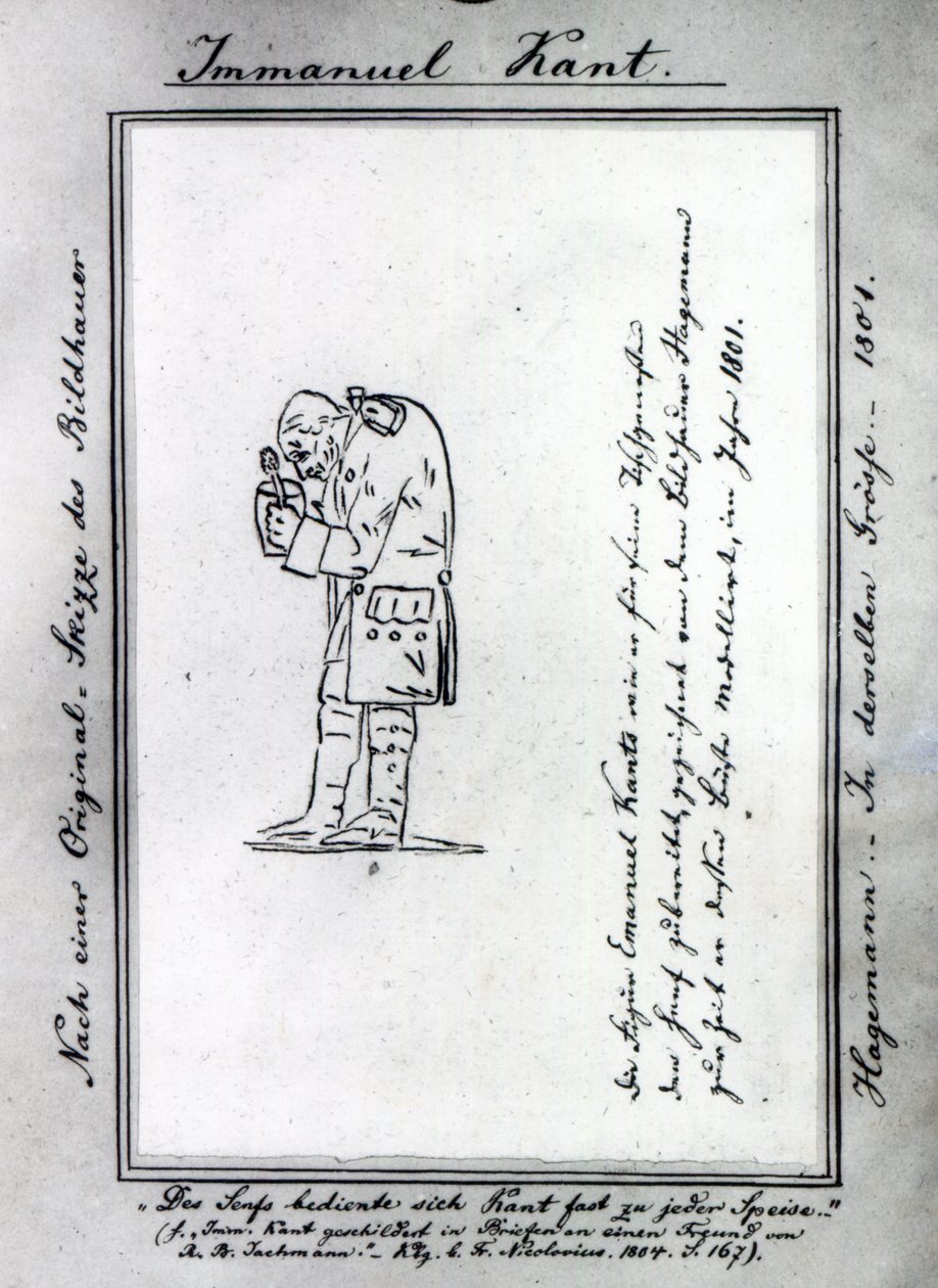 Kant mustárkeverő, 1801 alkotó: Friedrich Hagemann