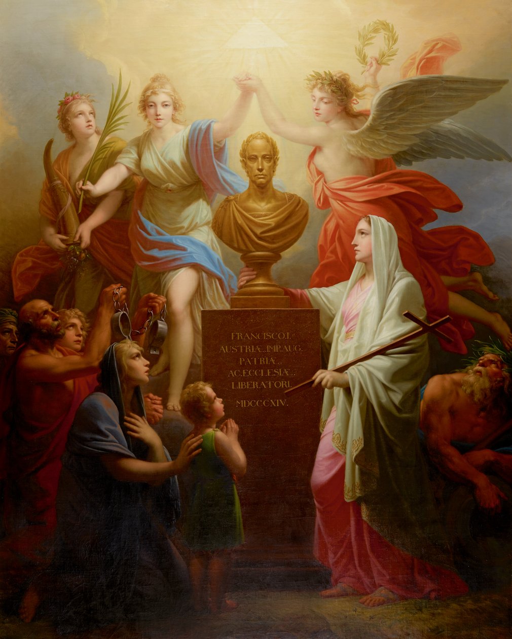 A béke áldásának allegóriája alkotó: Friedrich Heinrich Fuger