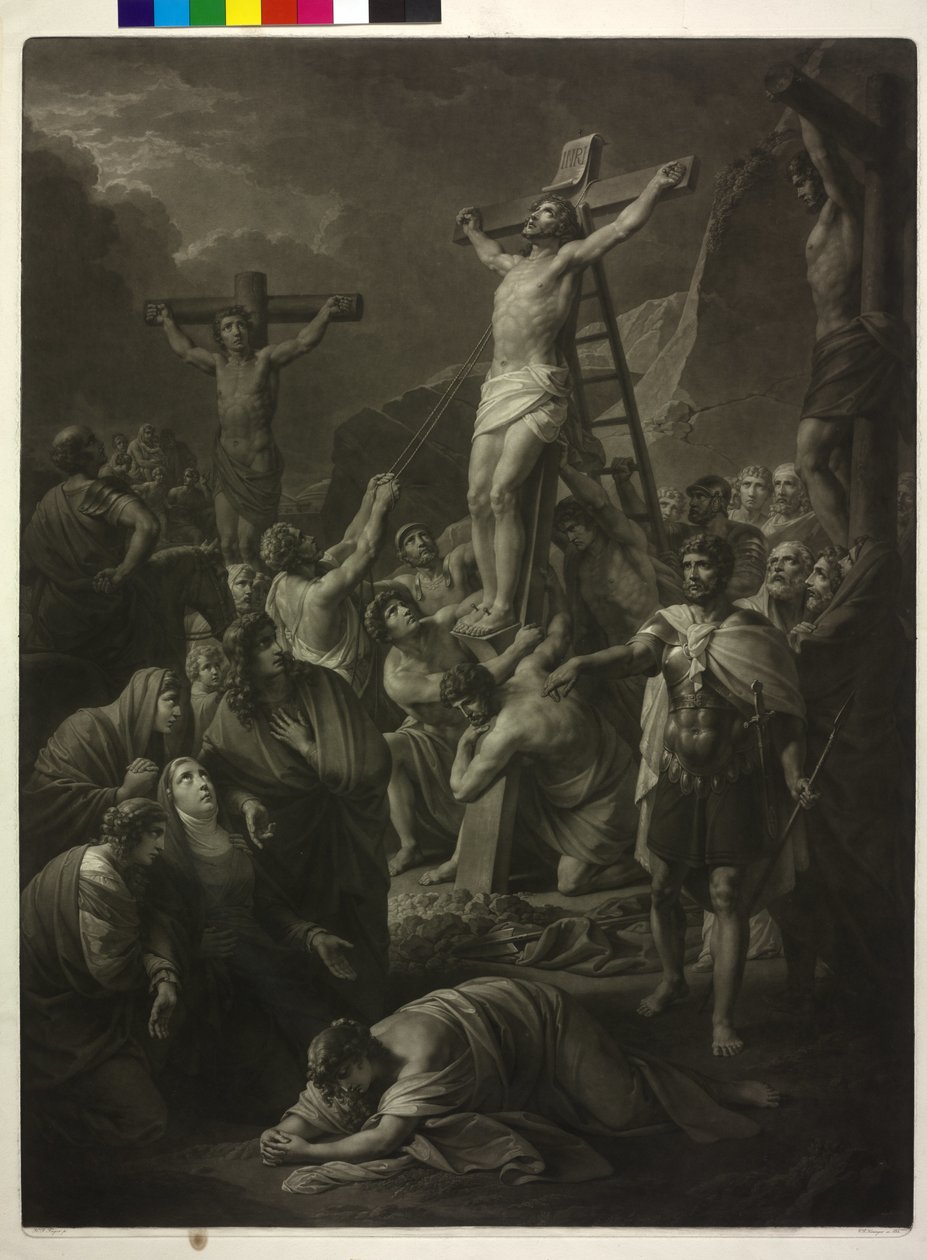 Crucifixion Christi alkotó: Friedrich Heinrich Fuger
