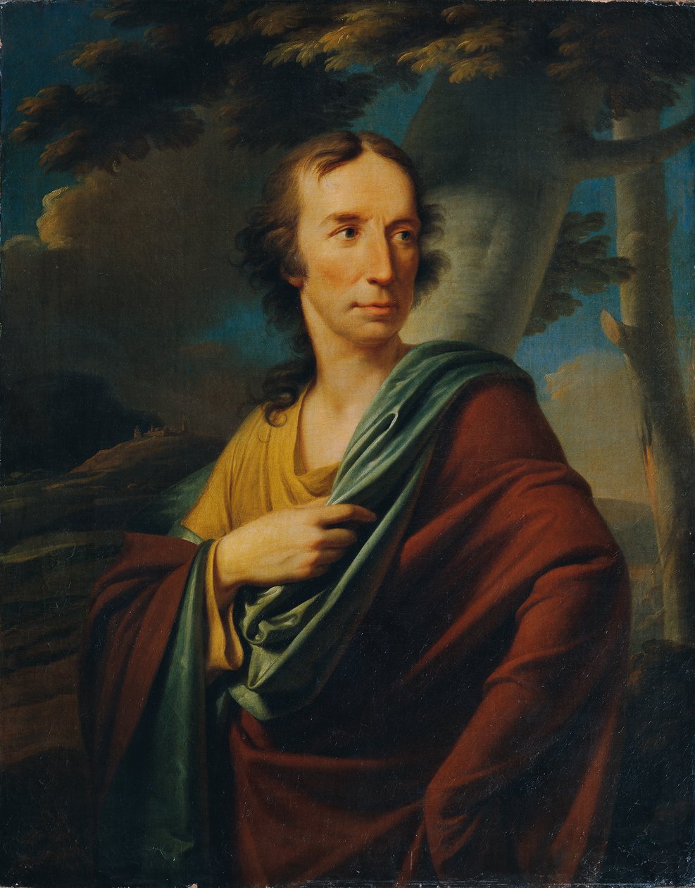 úriember portréja alkotó: Friedrich Heinrich Fuger