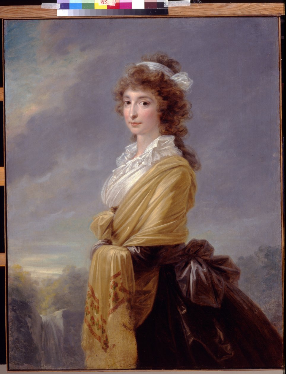 Elisabeth von Thun Hohenstein grófnő (1764-1806) portréja – Heinrich Friedrich Fueger (1751-1818) festménye, huile sur toile alkotó: Friedrich Heinrich Fuger