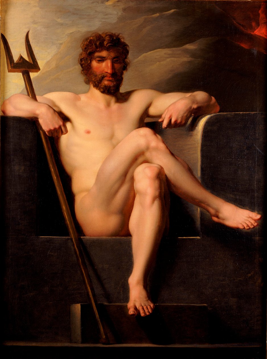 Poszeidon trónolt alkotó: Friedrich Heinrich Fuger