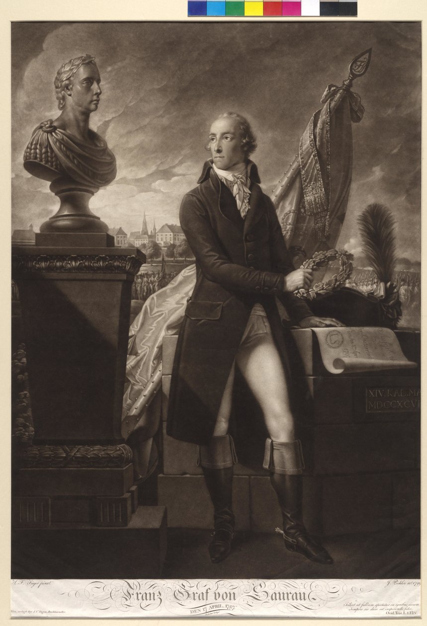 Április 17. Franz gróf von Saurau alkotó: Friedrich Heinrich Fuger