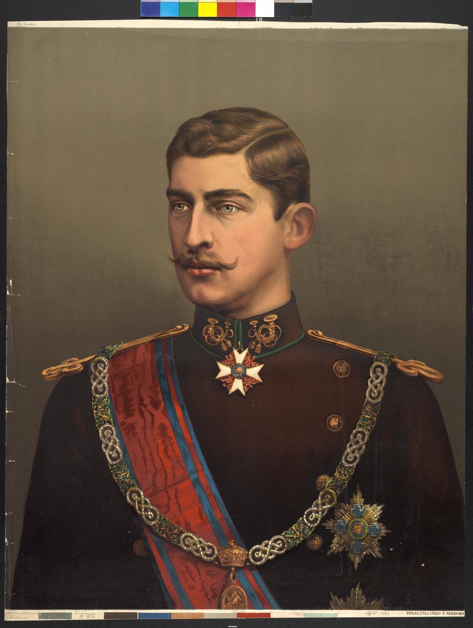I. Ferdinánd román király alkotó: Friedrich Kaiser