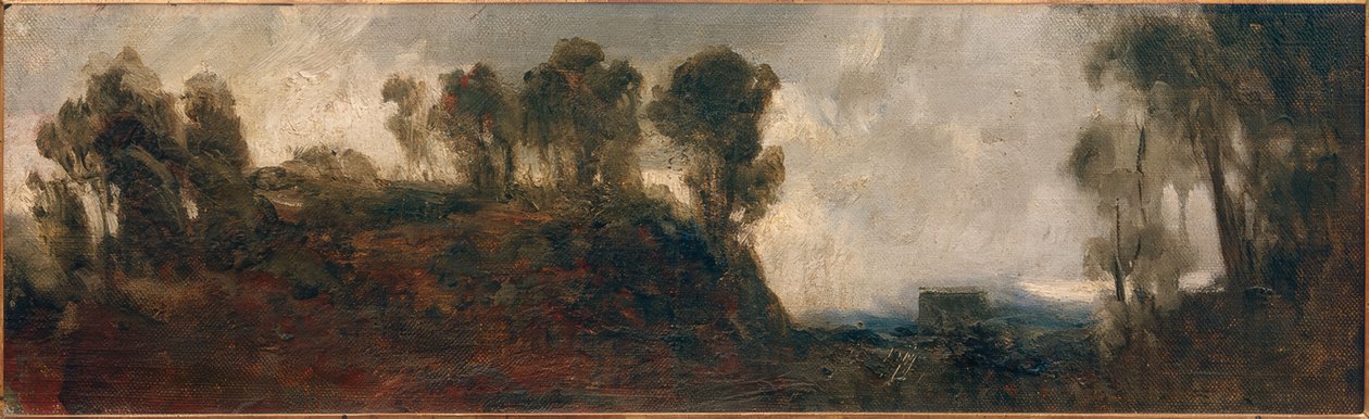 Abendstimmung (Vaux de Cernay) alkotó: Friedrich Karl Hausmann