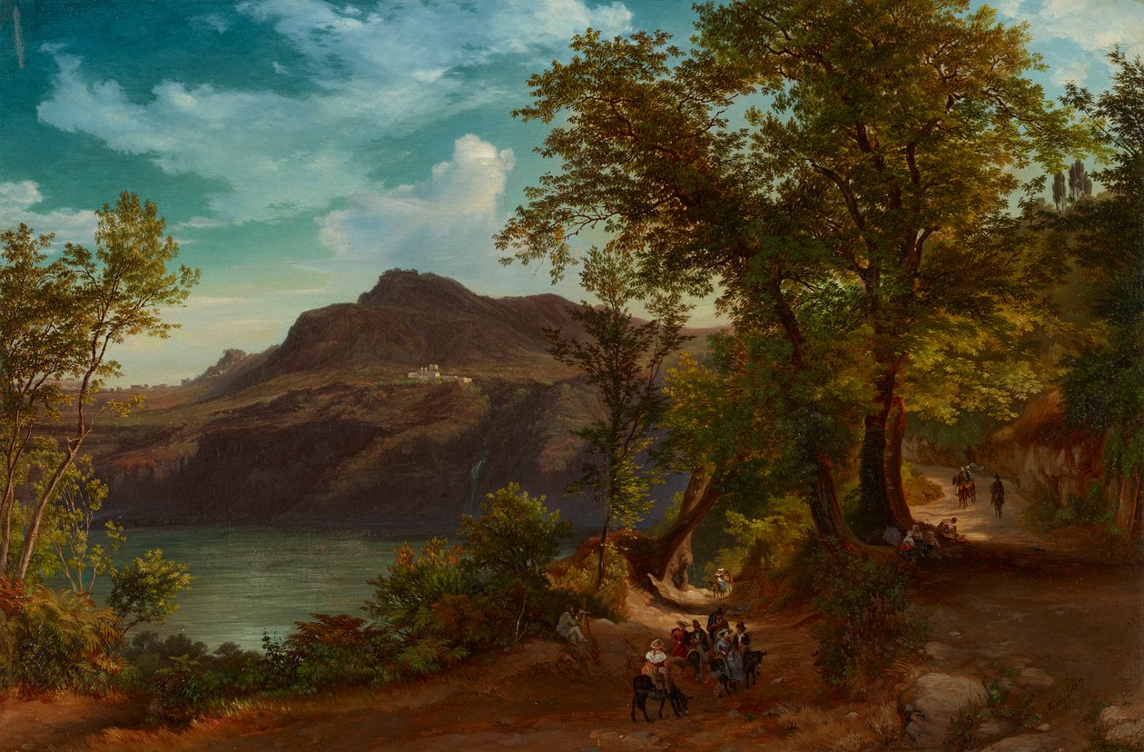 Monte Cavo bei Albano alkotó: Friedrich Loos