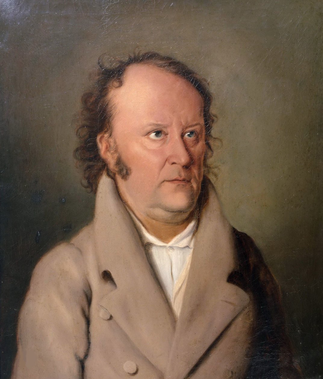 Jean Paul író portréja 1763-1825, 1810. alkotó: Friedrich Meier