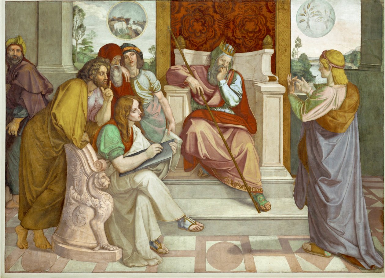 Egyiptomi József és Potifár, egyiptomi tisztviselő alkotó: Friedrich Overbeck