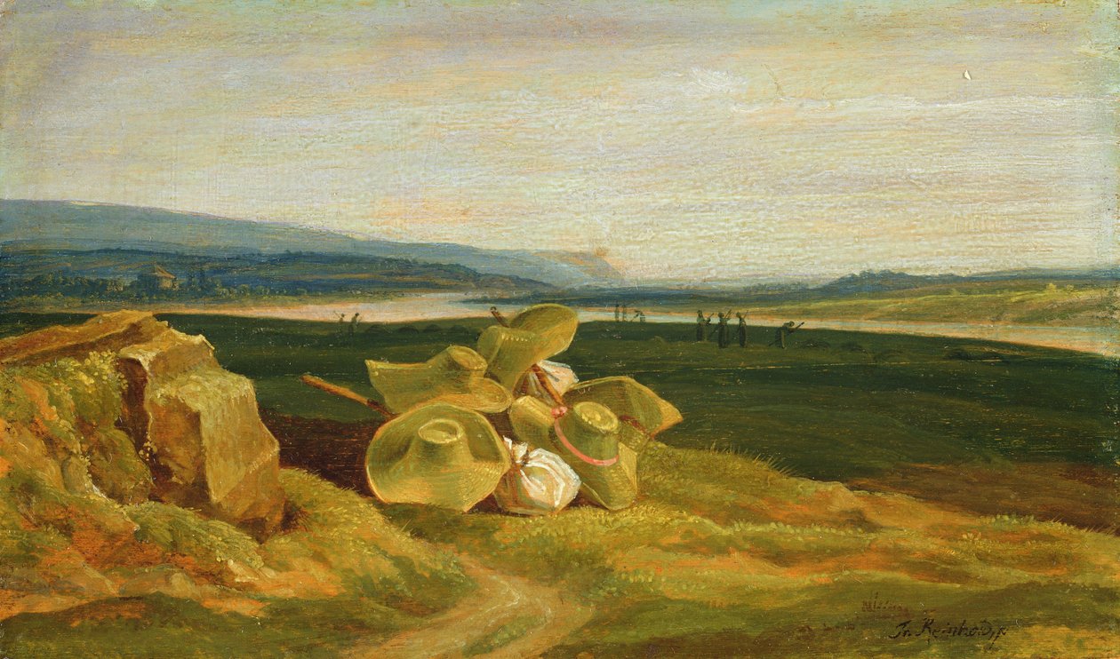Tájkép napkalapokkal, 1825 alkotó: Friedrich Philipp Reinhold