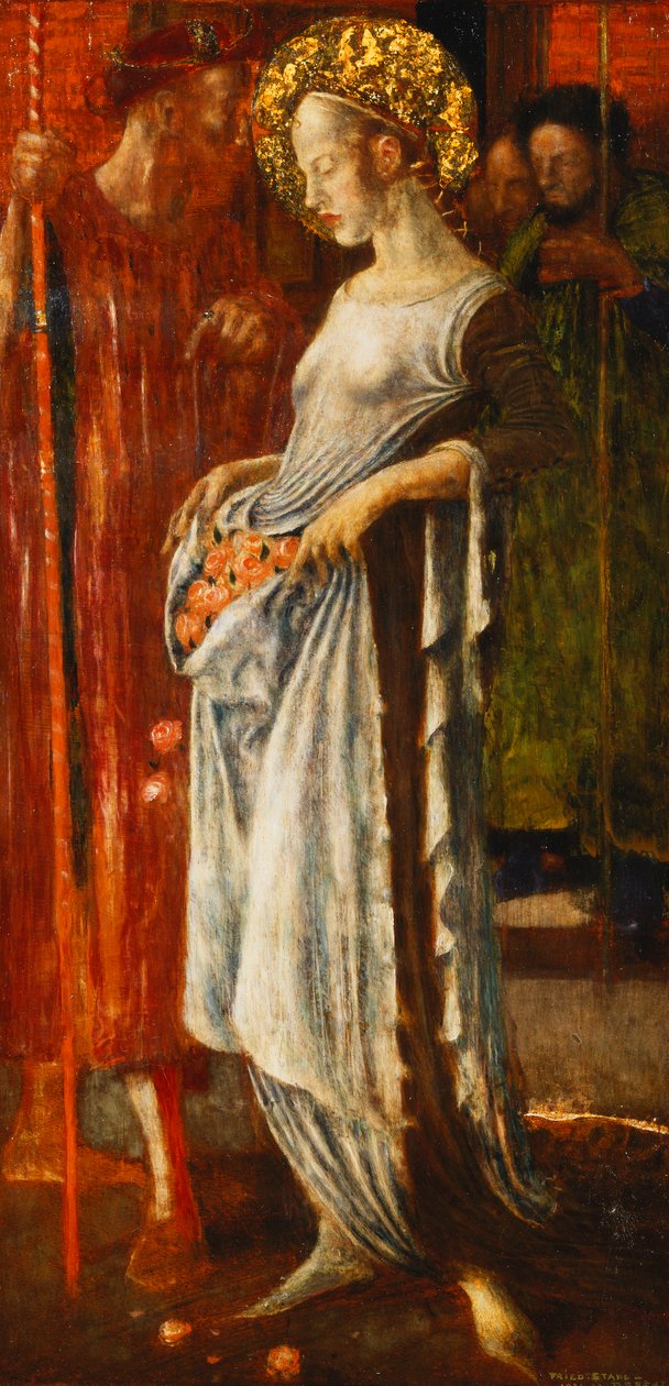 Magyar Szent Erzsébet alkotó: Friedrich Stahl