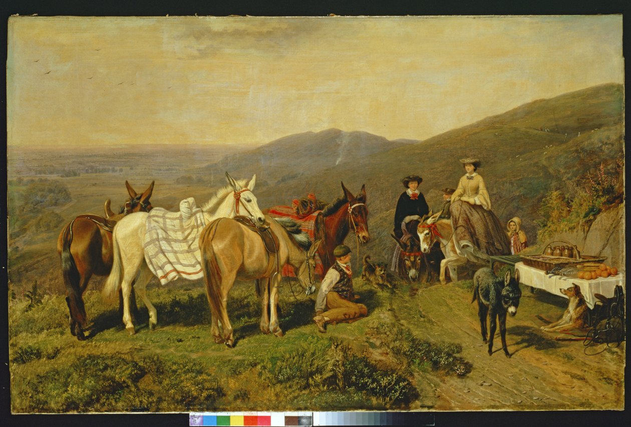 A Malvern Hillsben, 1858 alkotó: Friedrich Wilhelm Keyl