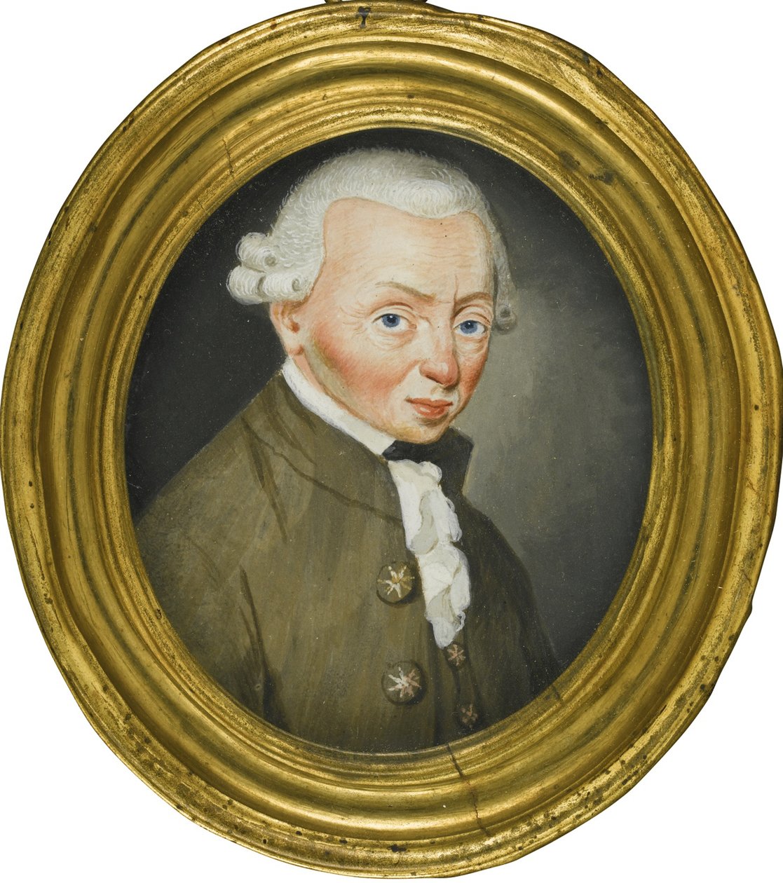 Immanuel Kant portréja 1724-1804, 1765 alkotó: Friedrich Wilhelm Springer