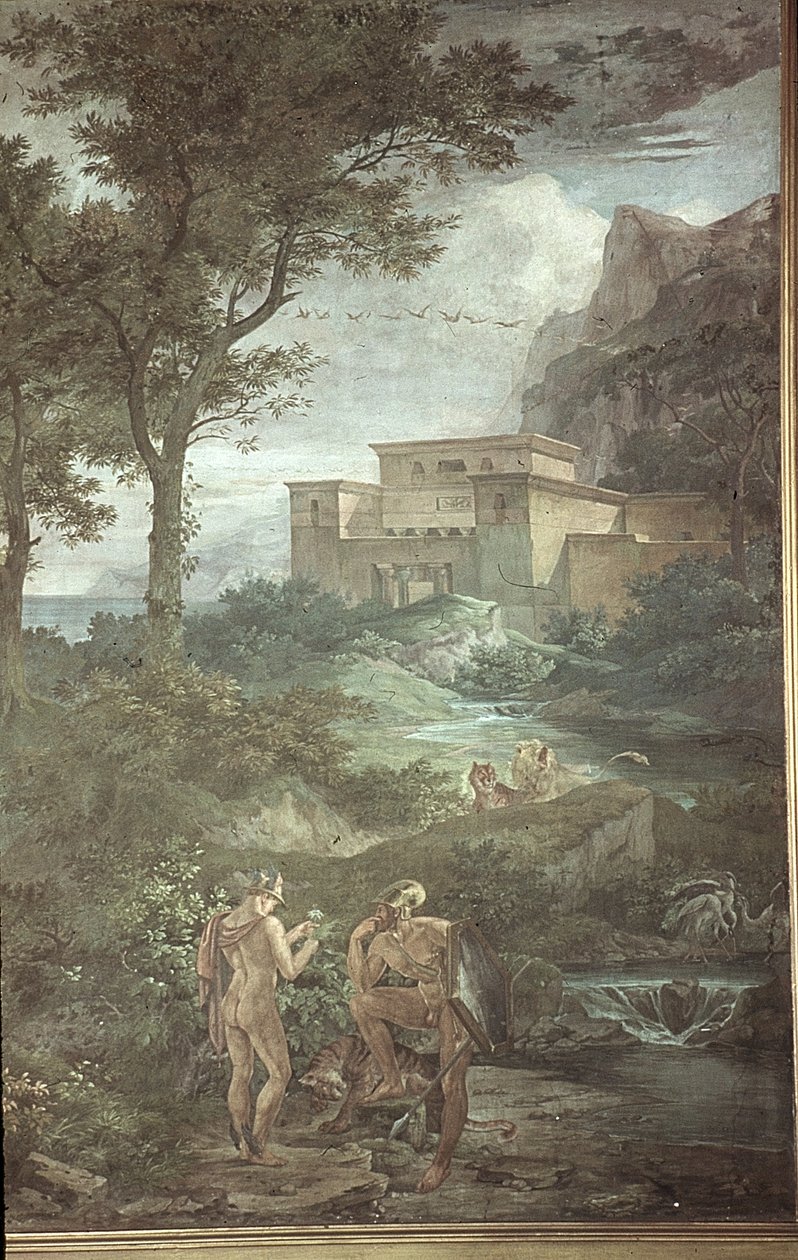 Odüsszeusz Circe szigetén, Jelenetek az Odüsszeiából alkotó: Friedrich the Elder Preller