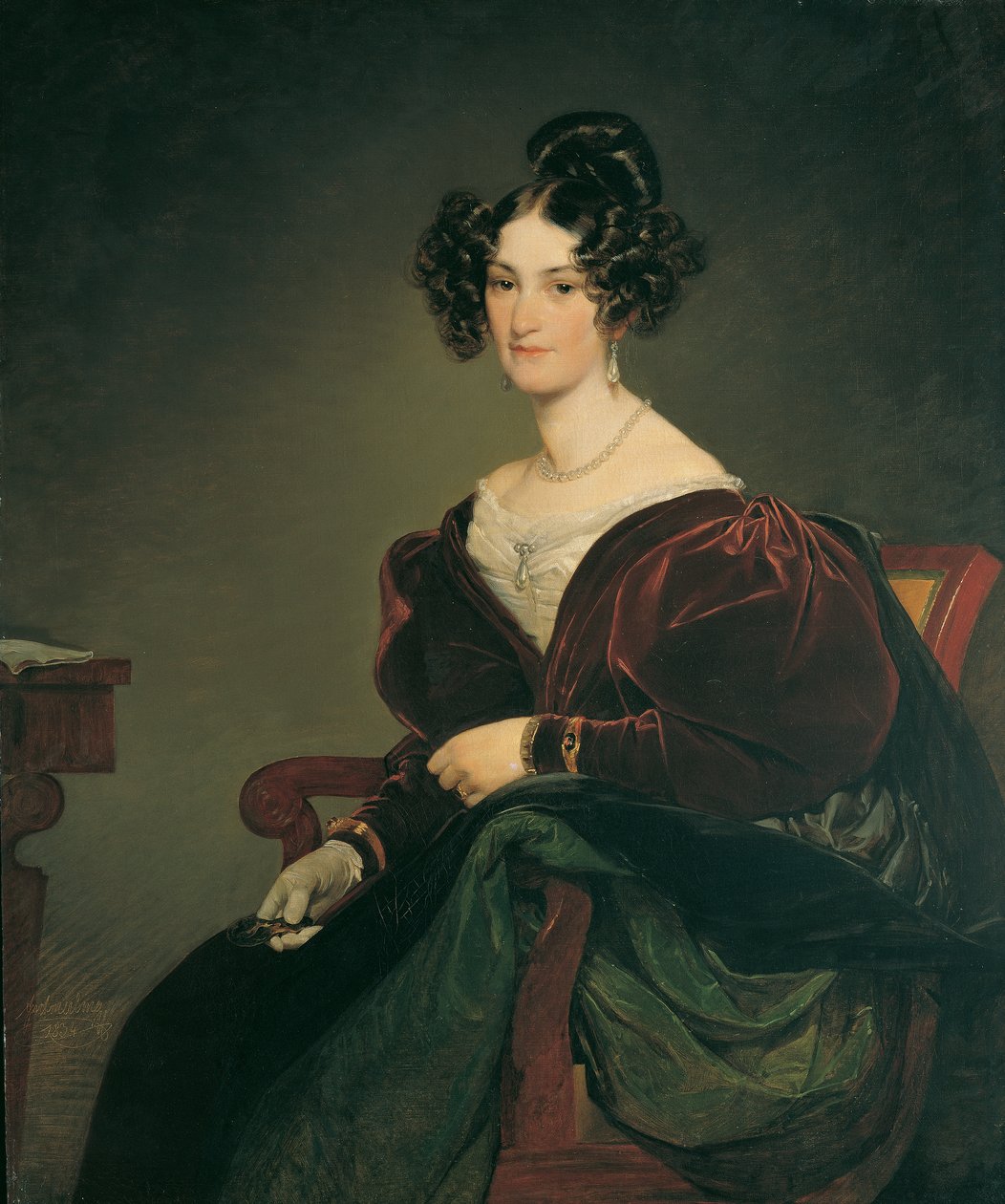 Amalie Klein alkotó: Friedrich von Amerling