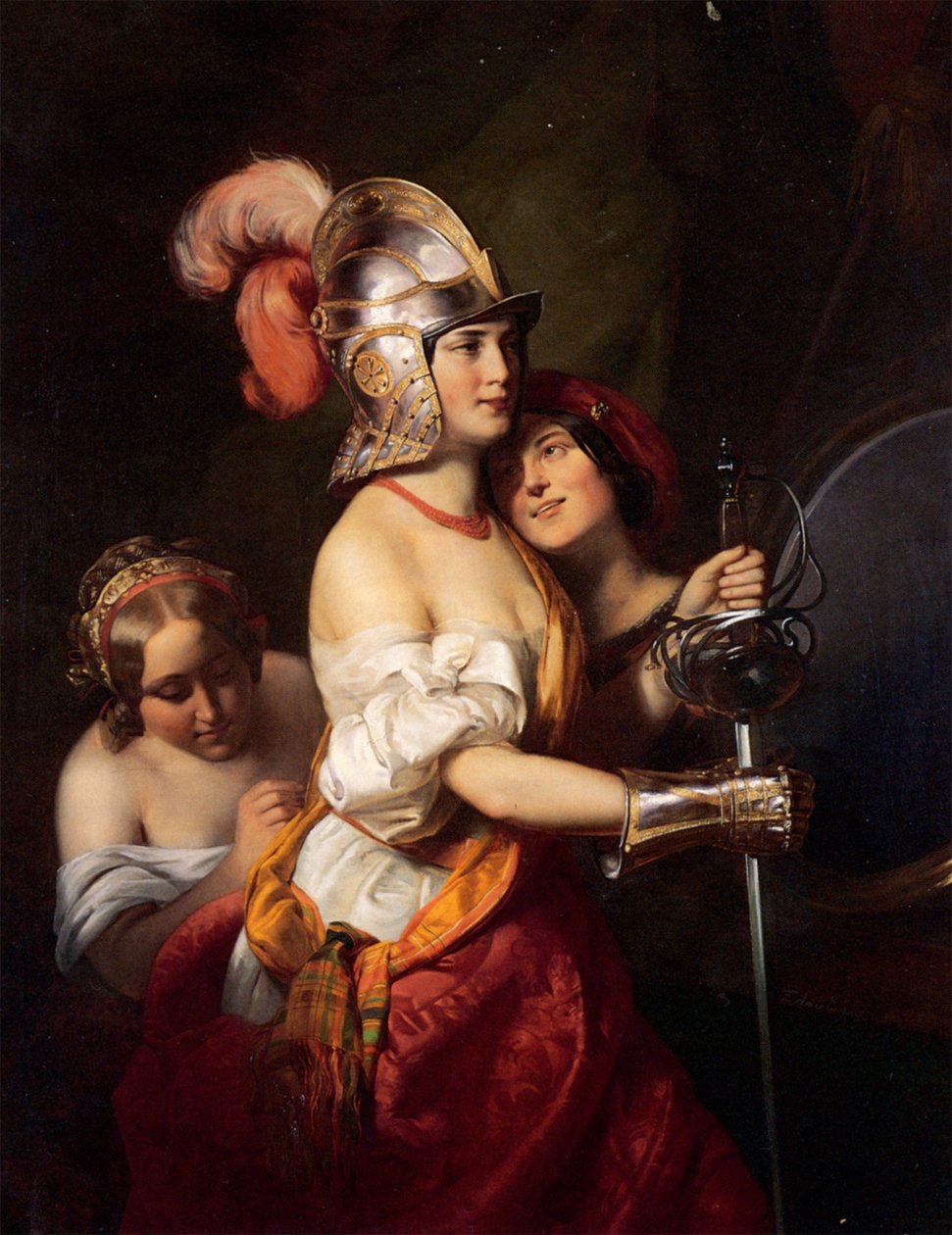 Friedrich von Amerling - A fegyveres leány alkotó: Friedrich von Amerling