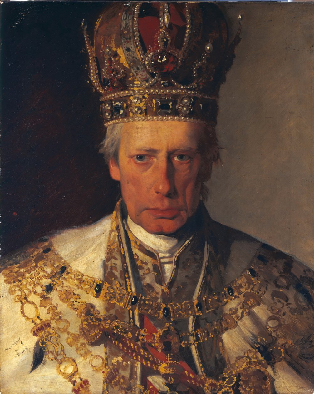 I. Ferenc osztrák császár alkotó: Friedrich von Amerling