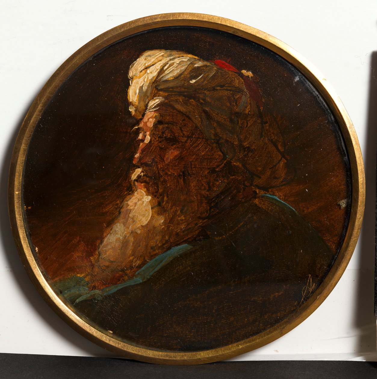 Egy keleti férfi feje alkotó: Friedrich von Amerling