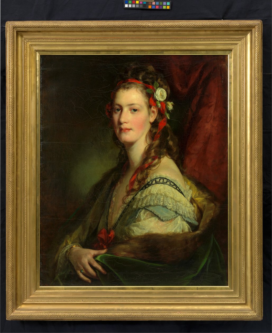 Marie Paterno, születési neve Nemetschke, később Amerling, illetve Hoyos (a művész negyedik felesége) alkotó: Friedrich von Amerling