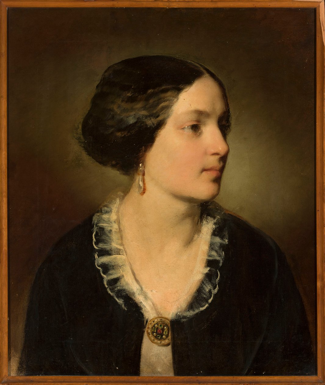 Katarzyna Branicki Potocka (1825–1907) portréja alkotó: Friedrich von Amerling