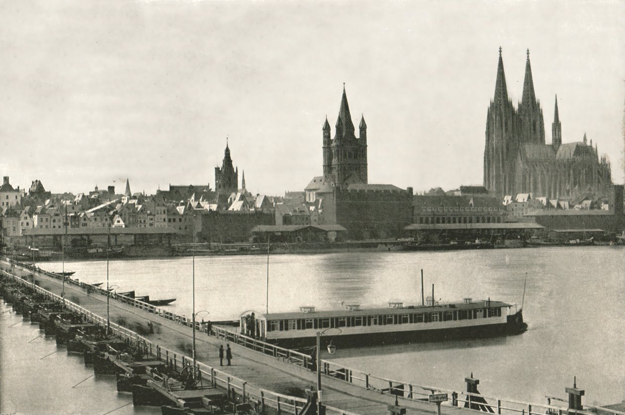 Köln, Németország, 1895. alkotó: Frith and Co