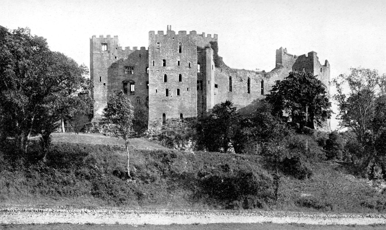 Ludlow kastély, Shropshire, Anglia, 1924-1926. alkotó: Frith and Co