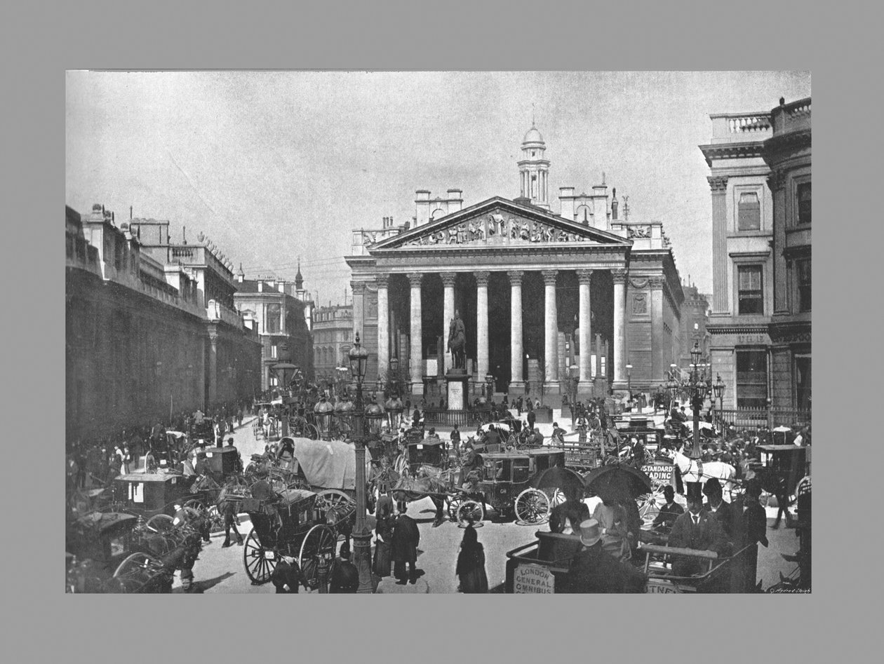The Royal Exchange, London, 1900 alkotó: Frith and Co
