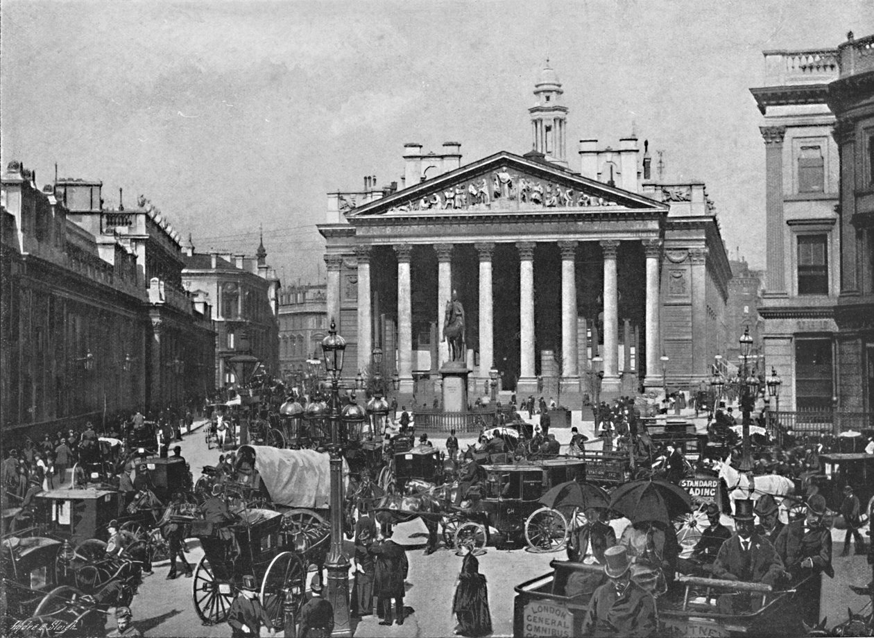 The Royal Exchange, 1896 alkotó: Frith and Co