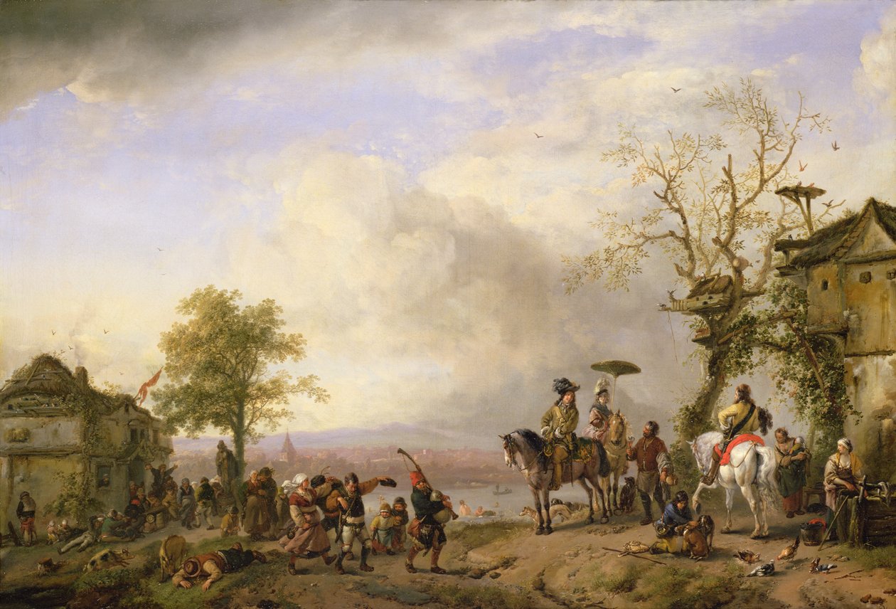 A paraszti esküvő alkotó: Fritz van der Venne