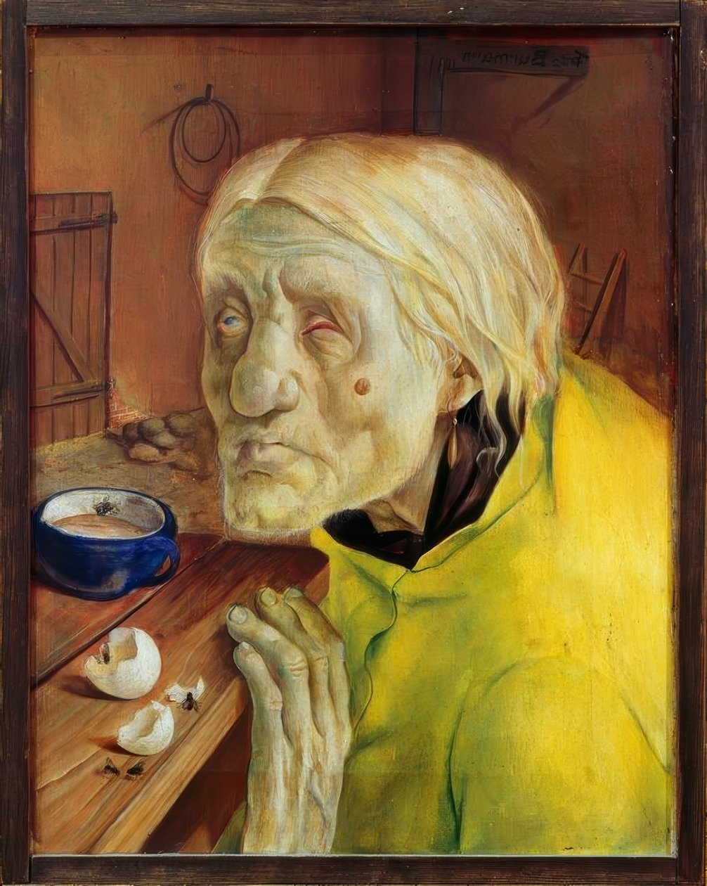 Mrs. Biene Worpswede-ből, 87 éves alkotó: Fritz Burmann