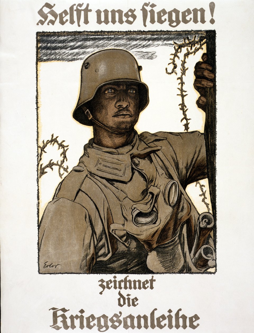 Segíts nyerni! Előfizet a háborús kötvényre, kocsma. München, 1917 alkotó: Fritz Erler