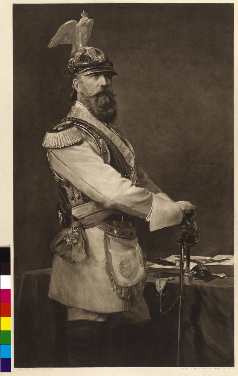 III. Frigyes német császár és porosz király alkotó: Fritz Grotemeyer