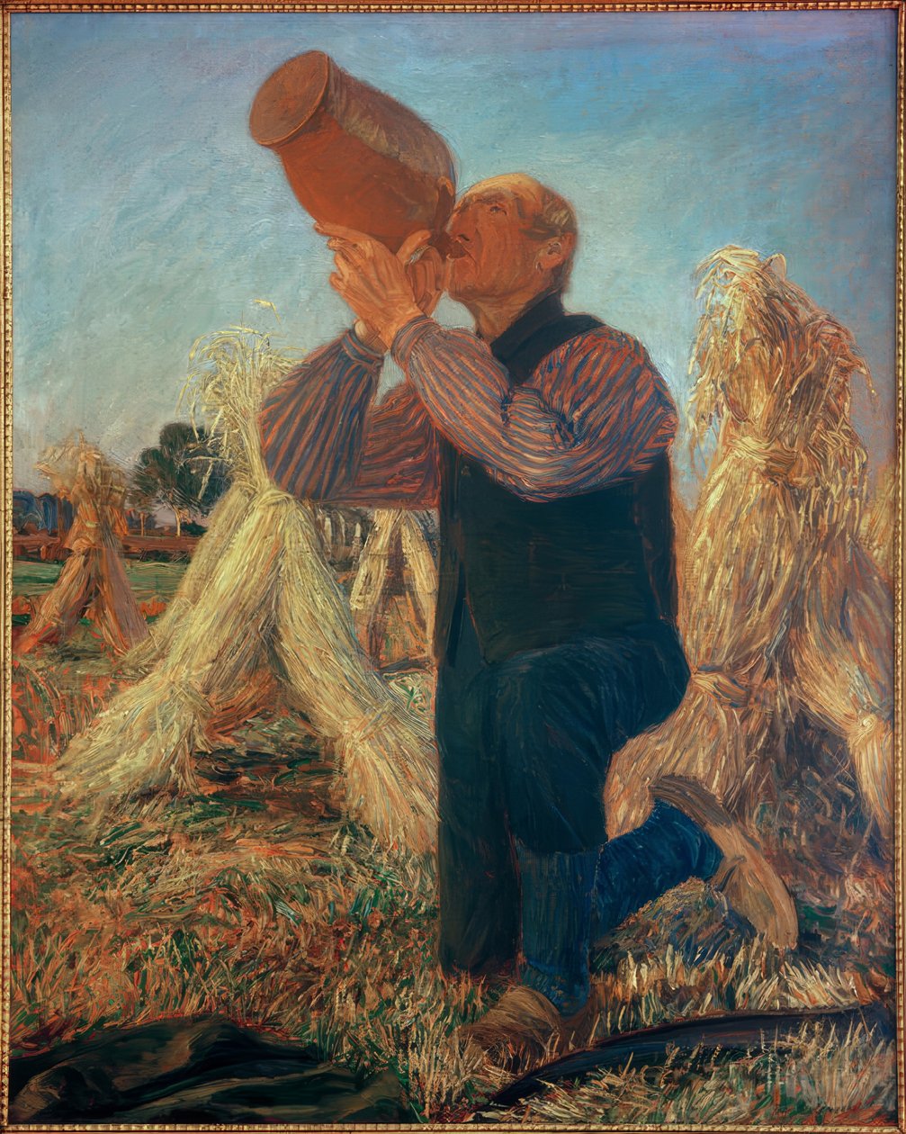 Farmer ivás alkotó: Fritz Mackensen