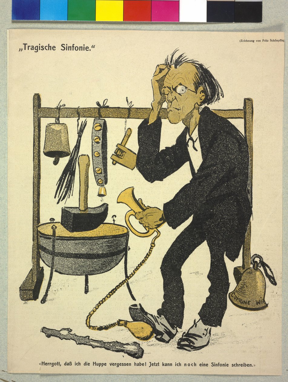Gustav Mahler alkotó: Fritz Schonpflug