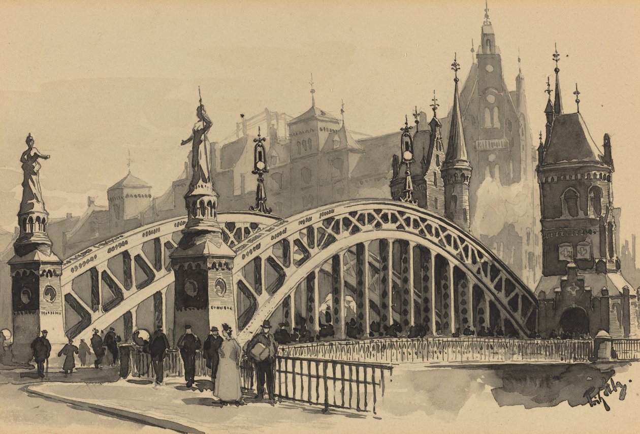 Brooksbrucke alkotó: Fritz Stoltenberg
