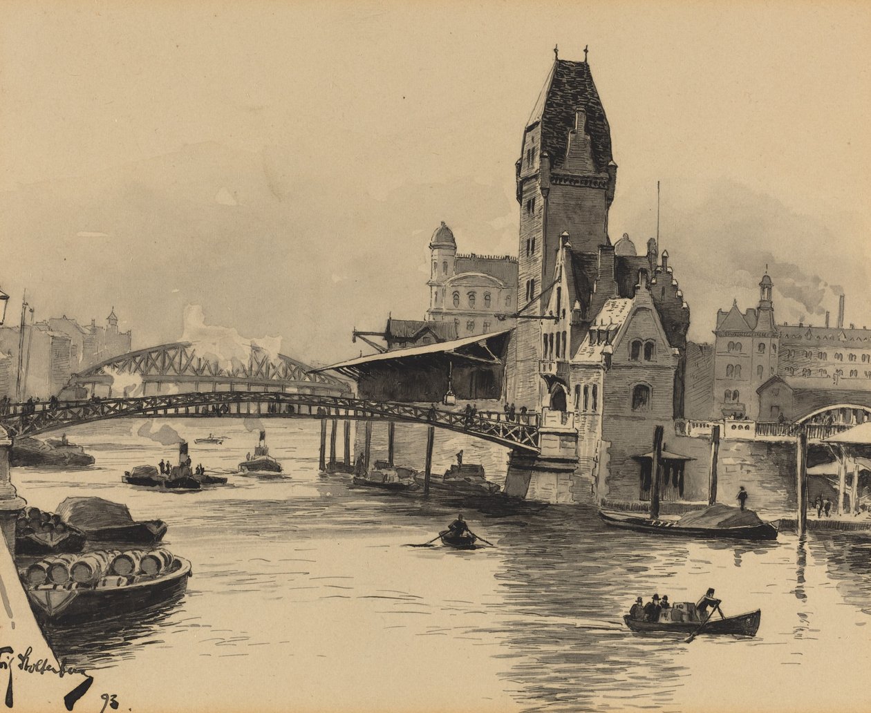 Zollkanal alkotó: Fritz Stoltenberg