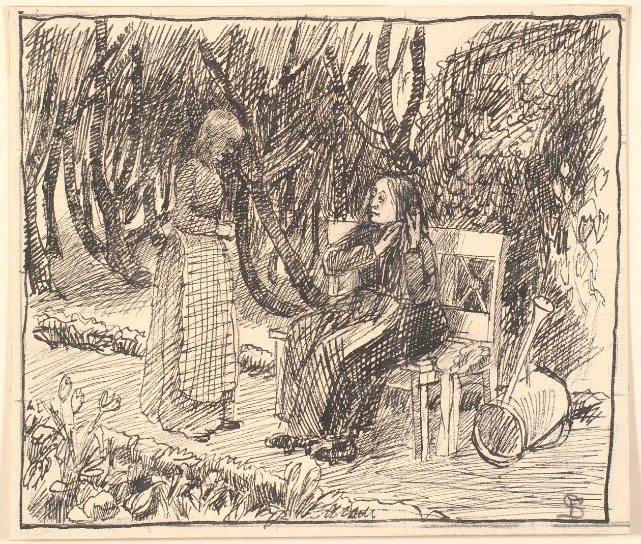 nincs mit adnom neked… alkotó: Fritz Syberg
