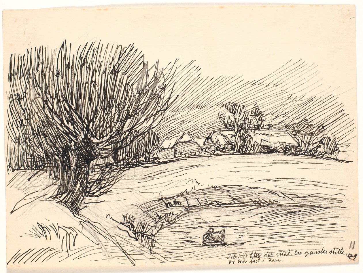 A végén matt lett... alkotó: Fritz Syberg