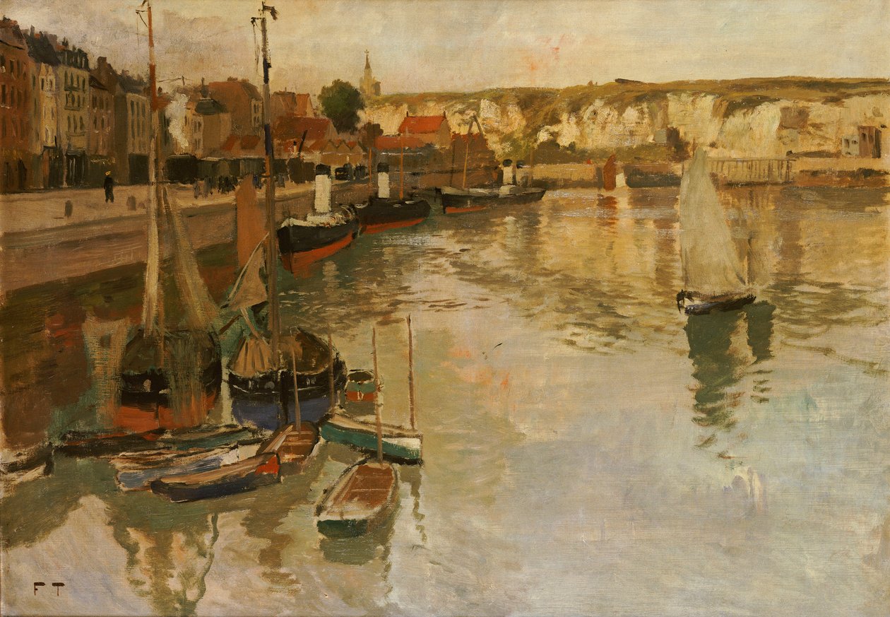 Dieppe alkotó: Frits Thaulow