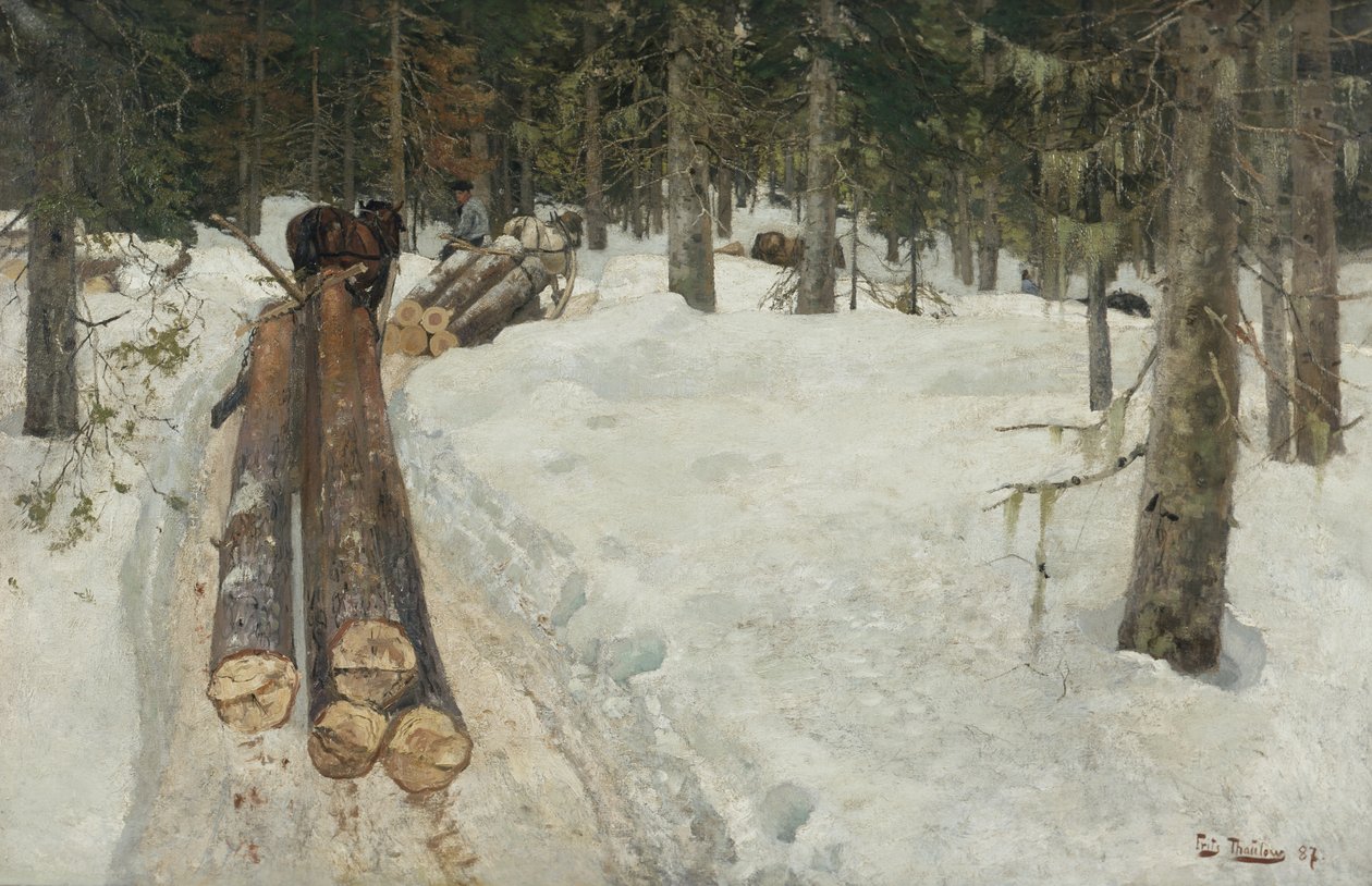 Vezető fa alkotó: Fritz Thaulow