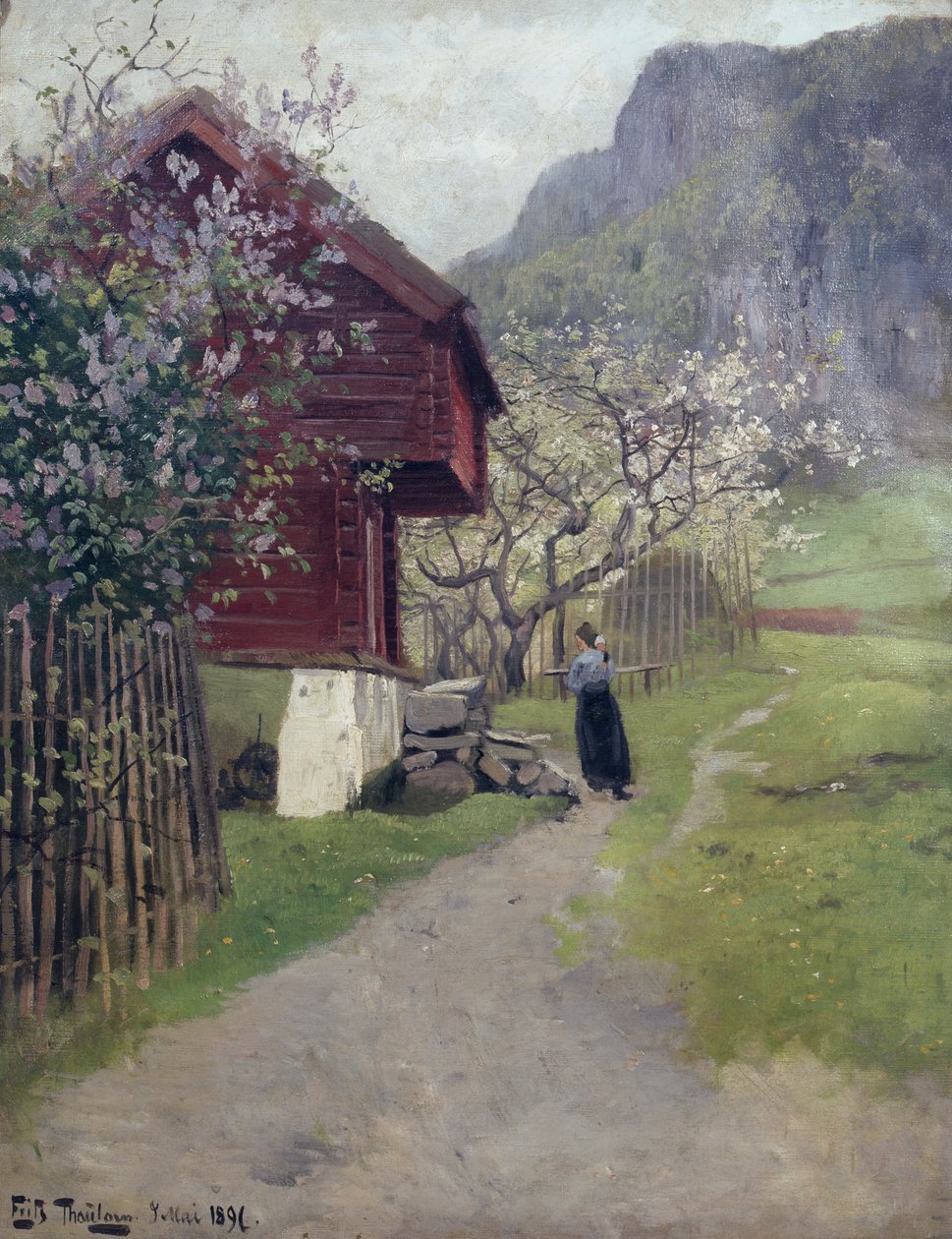 Askertől alkotó: Fritz Thaulow