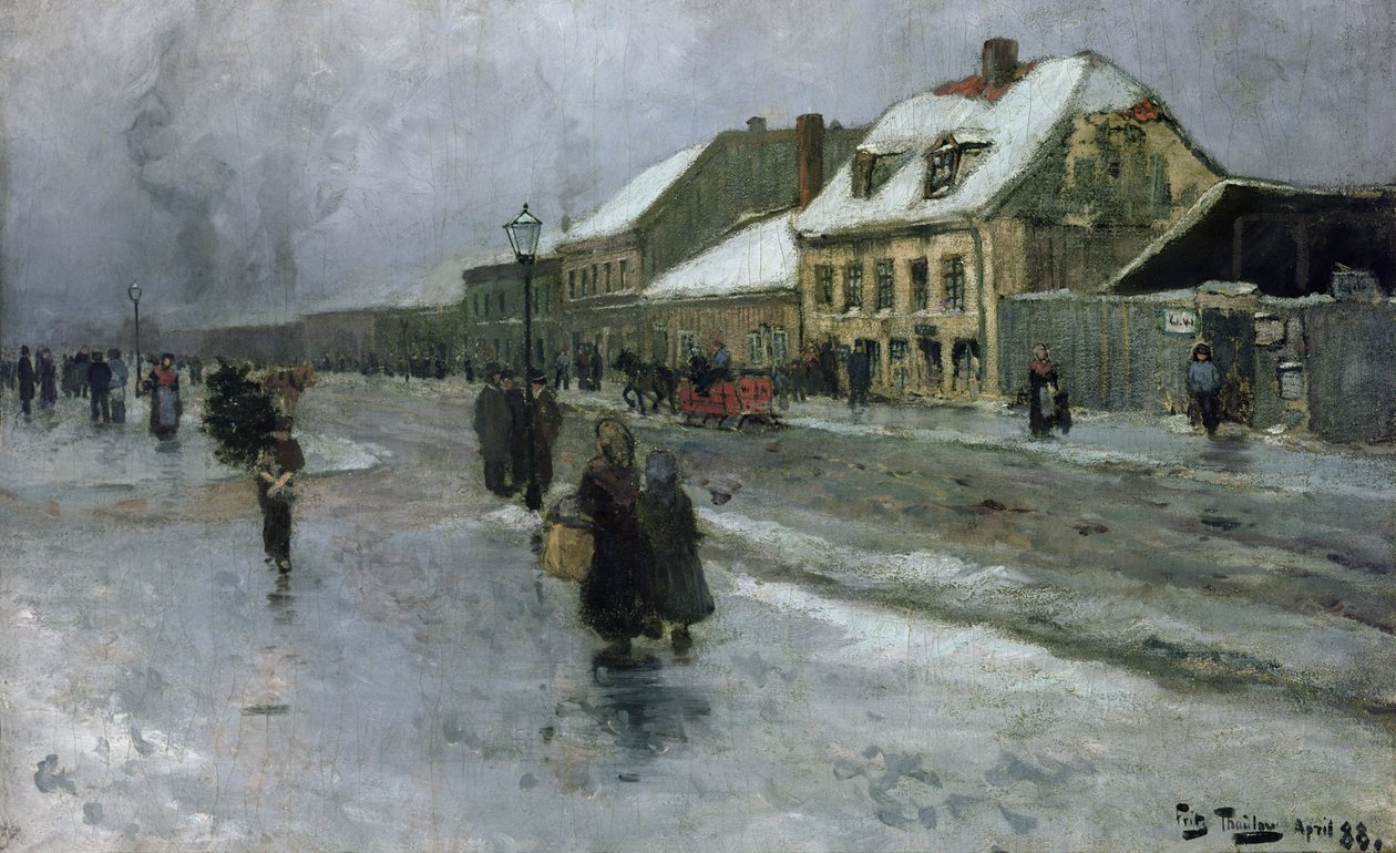 Grönlandról (Kristiania/Oslo) alkotó: Fritz Thaulow