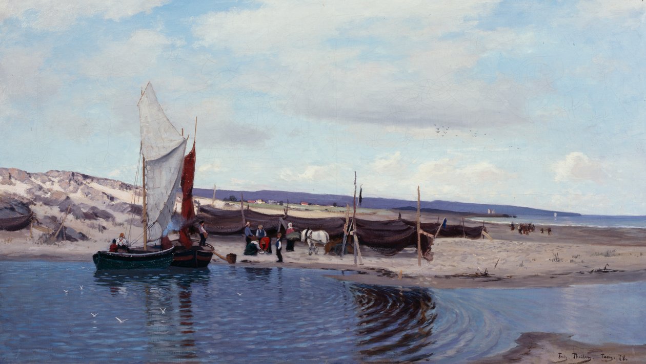 Listától alkotó: Fritz Thaulow
