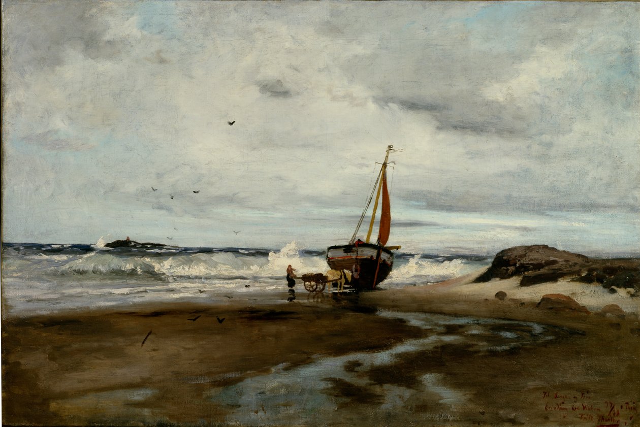 Listától alkotó: Fritz Thaulow
