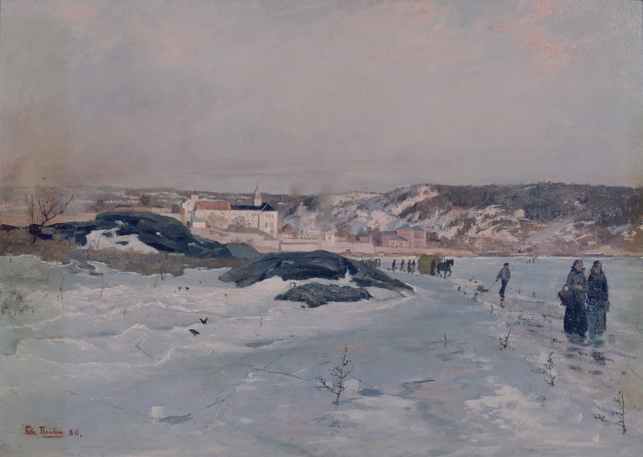 Tyvholmentől alkotó: Fritz Thaulow